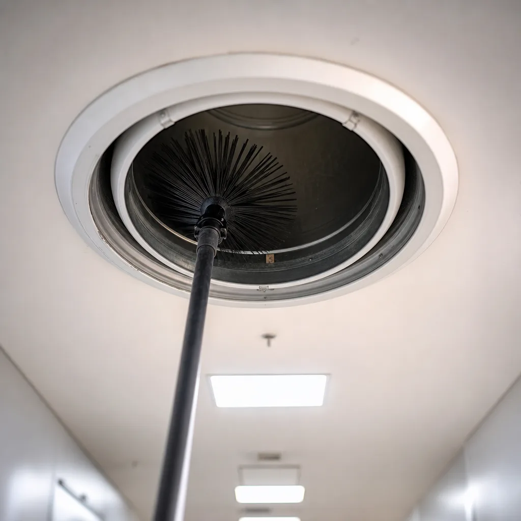 Illustration for commercial air duct cleaning near me